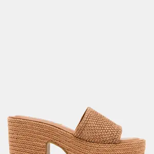 Steve Madden TRIPPY COGNAC RAFFIA