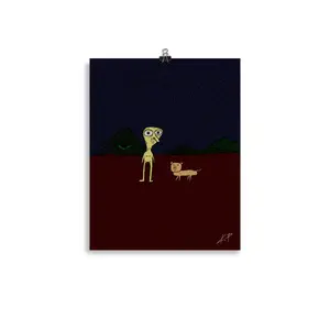 pip and pop dark poster