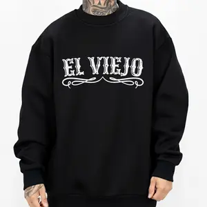El Viejo Mexican Chicano Pride Clothing Unisex Hoodie Medium Heavy Sweatshirt for Men & Women Full Size S-5XL