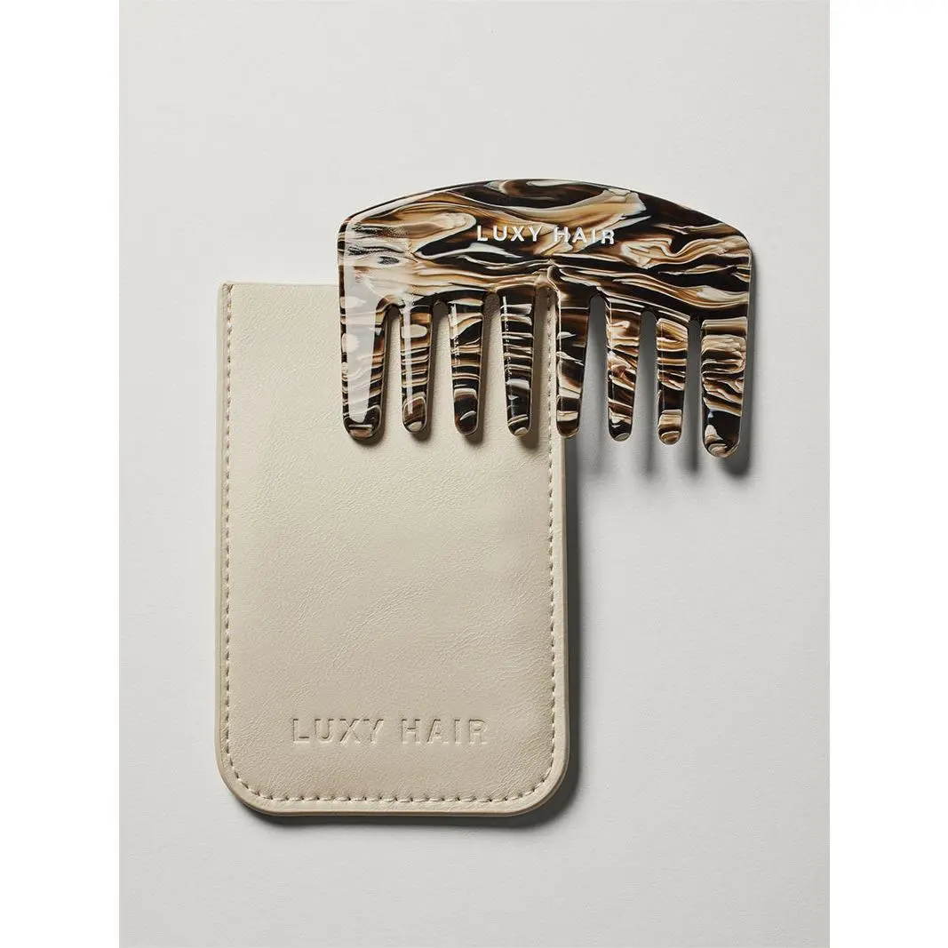 Mocha Marble Detangling Comb Mocha Marble Detangling Comb