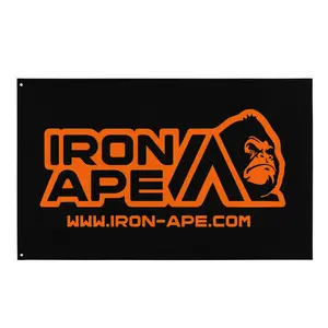 Horizontal Iron Ape Banner