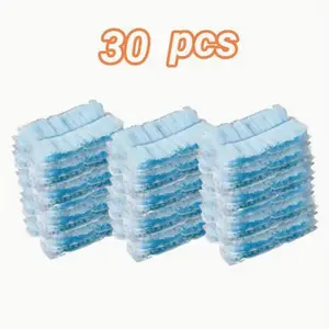 30-Pack Multi-Surface Duster Refills, Disposable Dusting Cloths for Furniture, Electronics & Household Cleaning, Lint-Free & Non-Scratch Cleaning Sheets outdoorfun