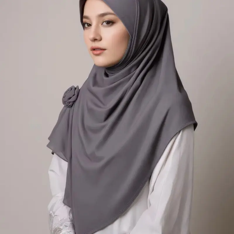 Women's Modest Elegant Ready-to-Wear Hijab - Jersey Cotton Fabric