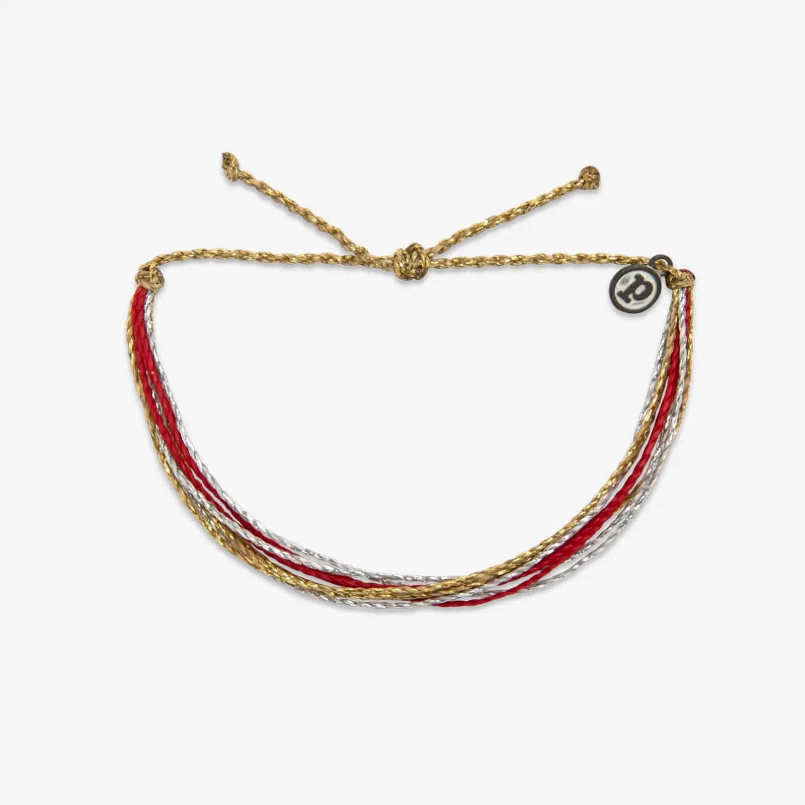Pura Vida All Wrapped Up Bracelet, Waterproof Handmade String Bracelet, Wax-Coated and Adjustable