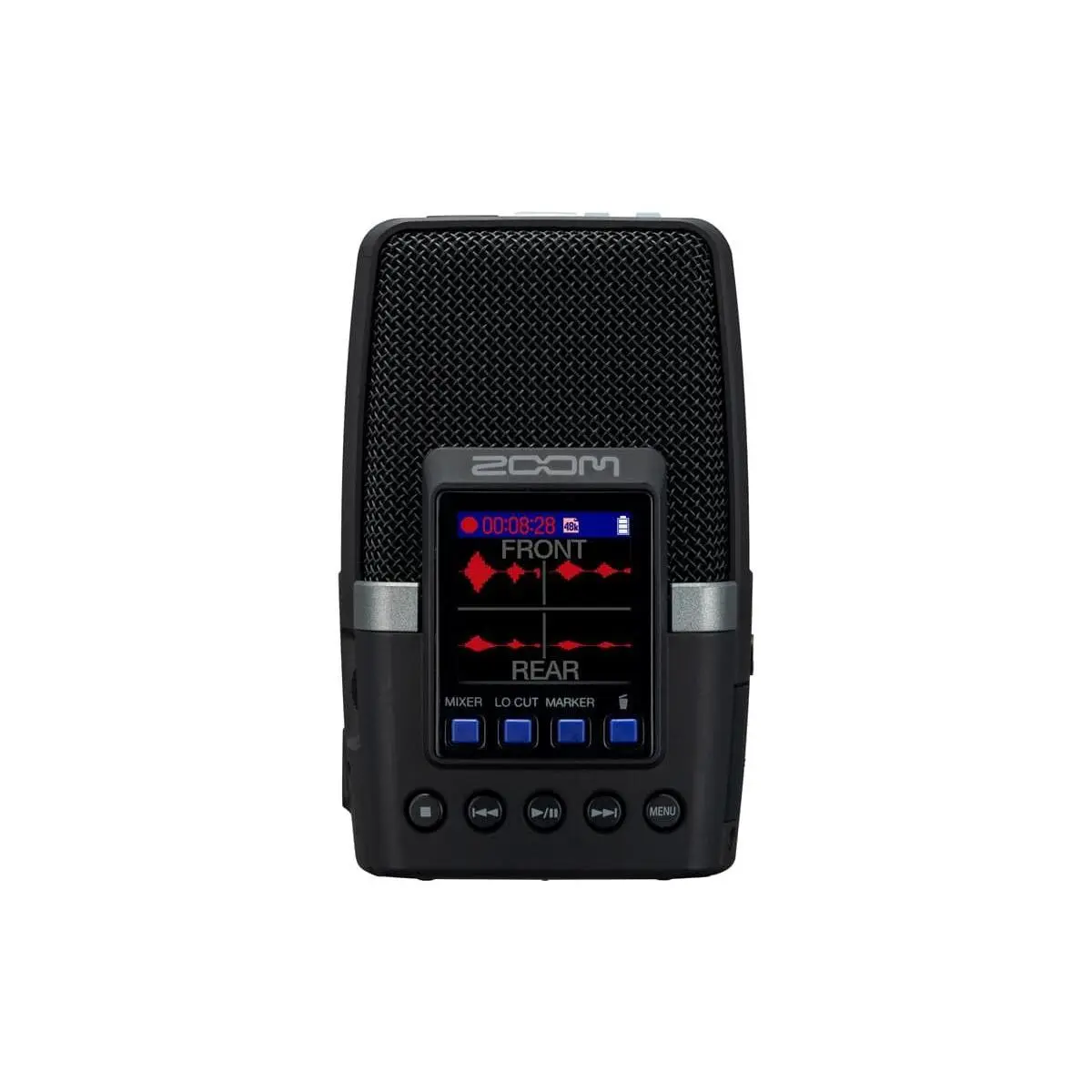 Zoom H2essential Portable Audio Recorder Bundle with 64GB Lexar microSD Card - Handheld Device for Musicians, Capture Immersive Audio, Recorder + 64gb Card