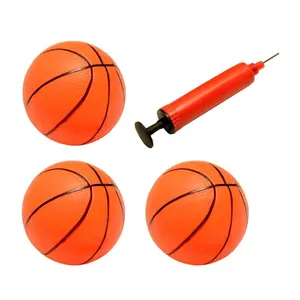 Inflatable Magic Shot Mini Hoop Basketballs with Pump - Pack of 3