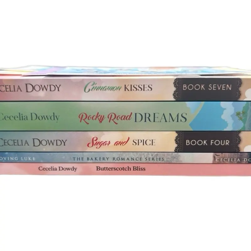 Cecelia Dowdy's Holiday Romance Book Bundle - 5 Sweet Christmas Novels Featuring Loving Luke, Rocky Road Dreams, and More box book lover small town books