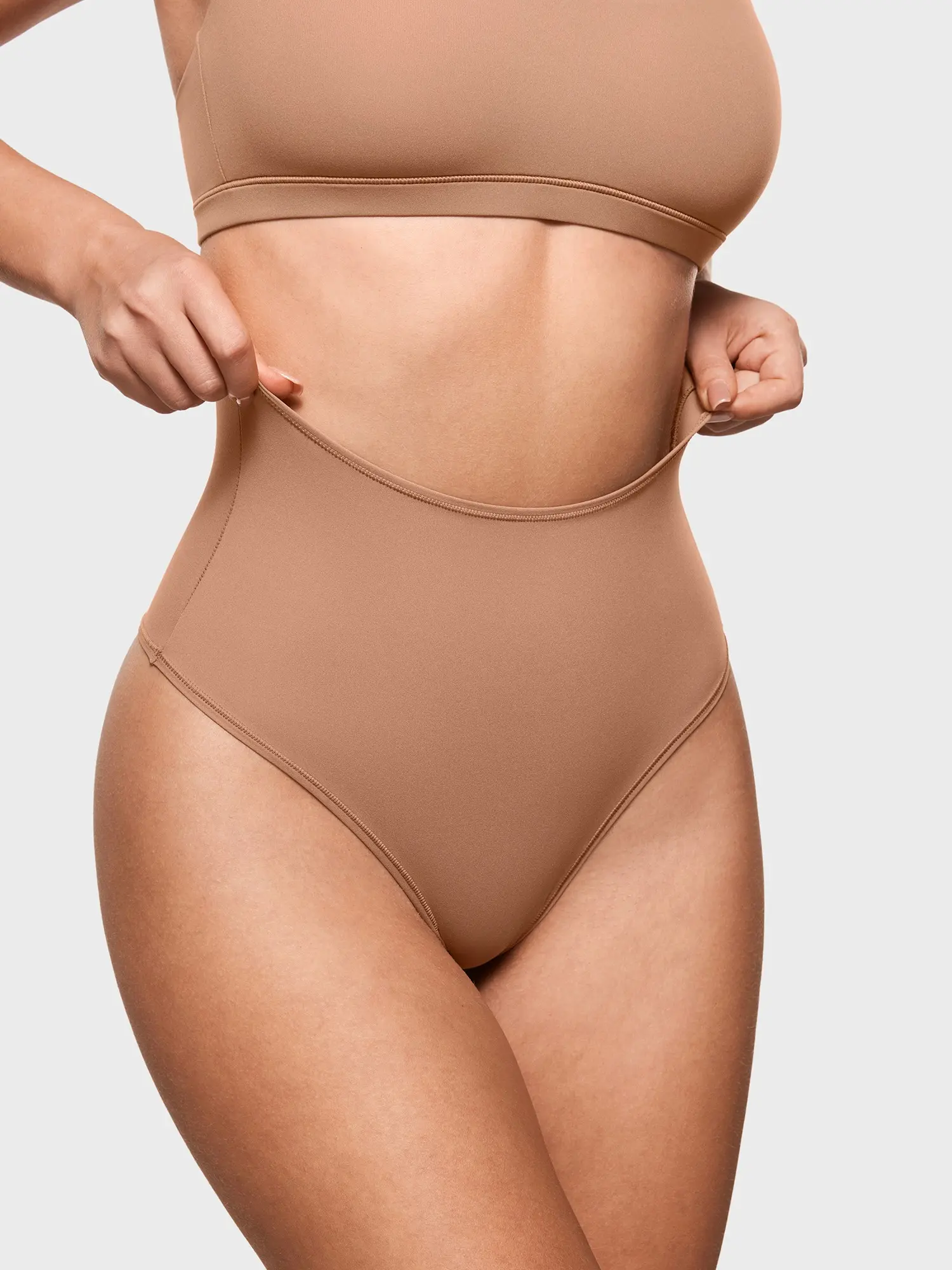 Women's Inbarely Plus Thong Underwear Pack High Waisted 3 Pack #Live