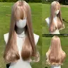 SMILCO 24Inch Deep Purple Medium Curly Tails Synthetic Wig SM8012-3