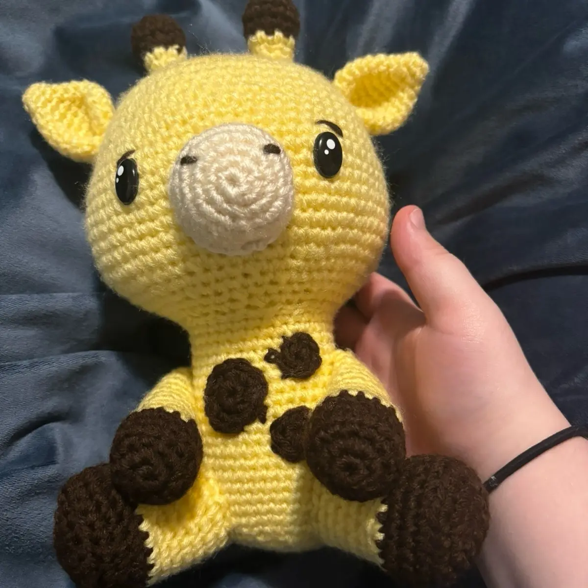 Funky Fam Creations handmade crochet giraffe