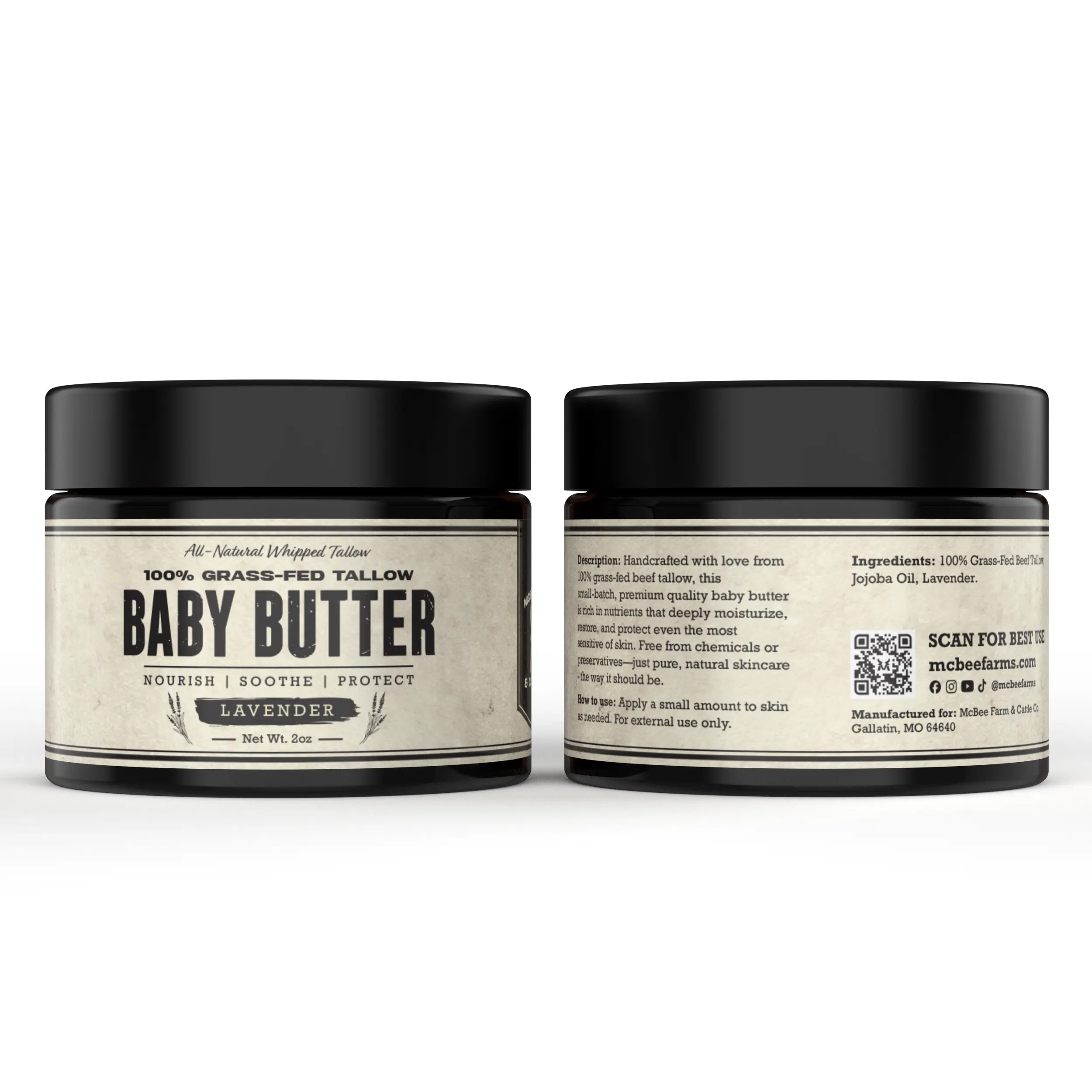 Whipped Tallow Baby Butter