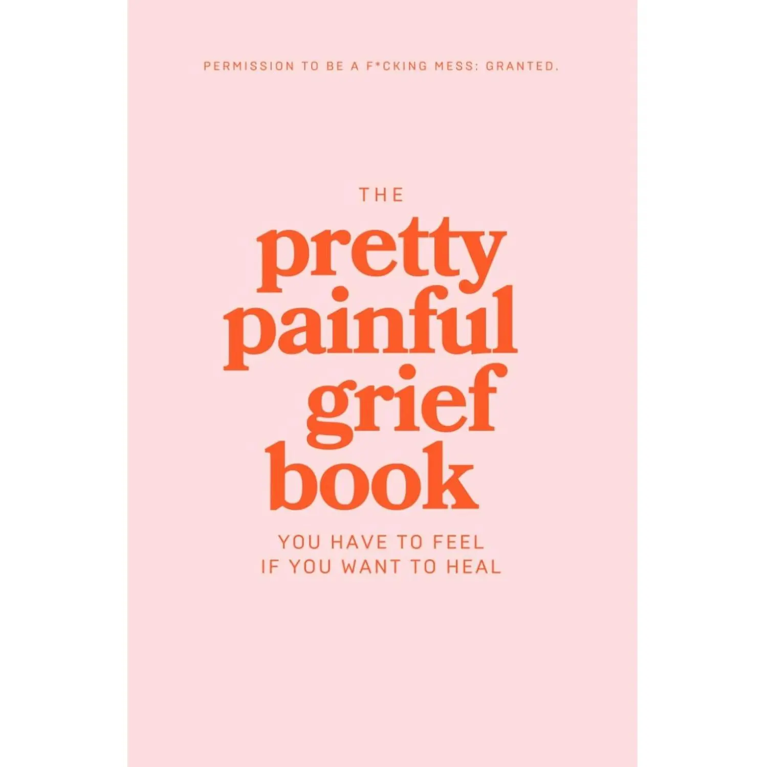 The Pretty Painful Grief Book journal cover