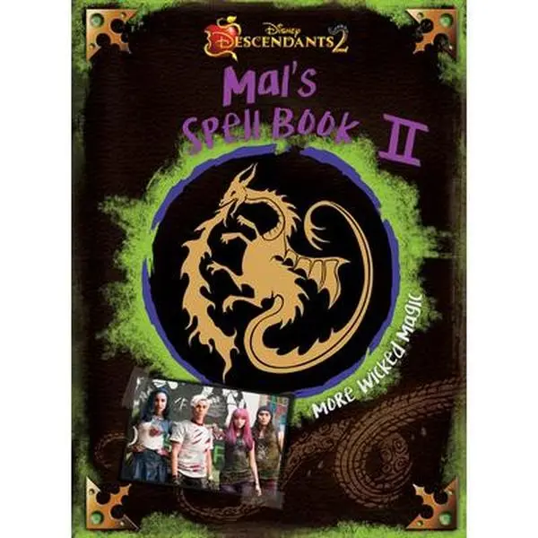 Descendants 2: Mal's Spell Book 2: More Wicked Magic -- Disney Books, Hardcover