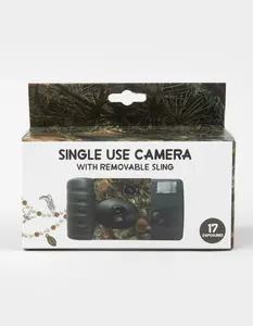 AUDIOLOGY Disposable Camera with Removable Sling, Camoflauge AUDIOLOGY Disposable Camera with Removable Sling, Camoflauge