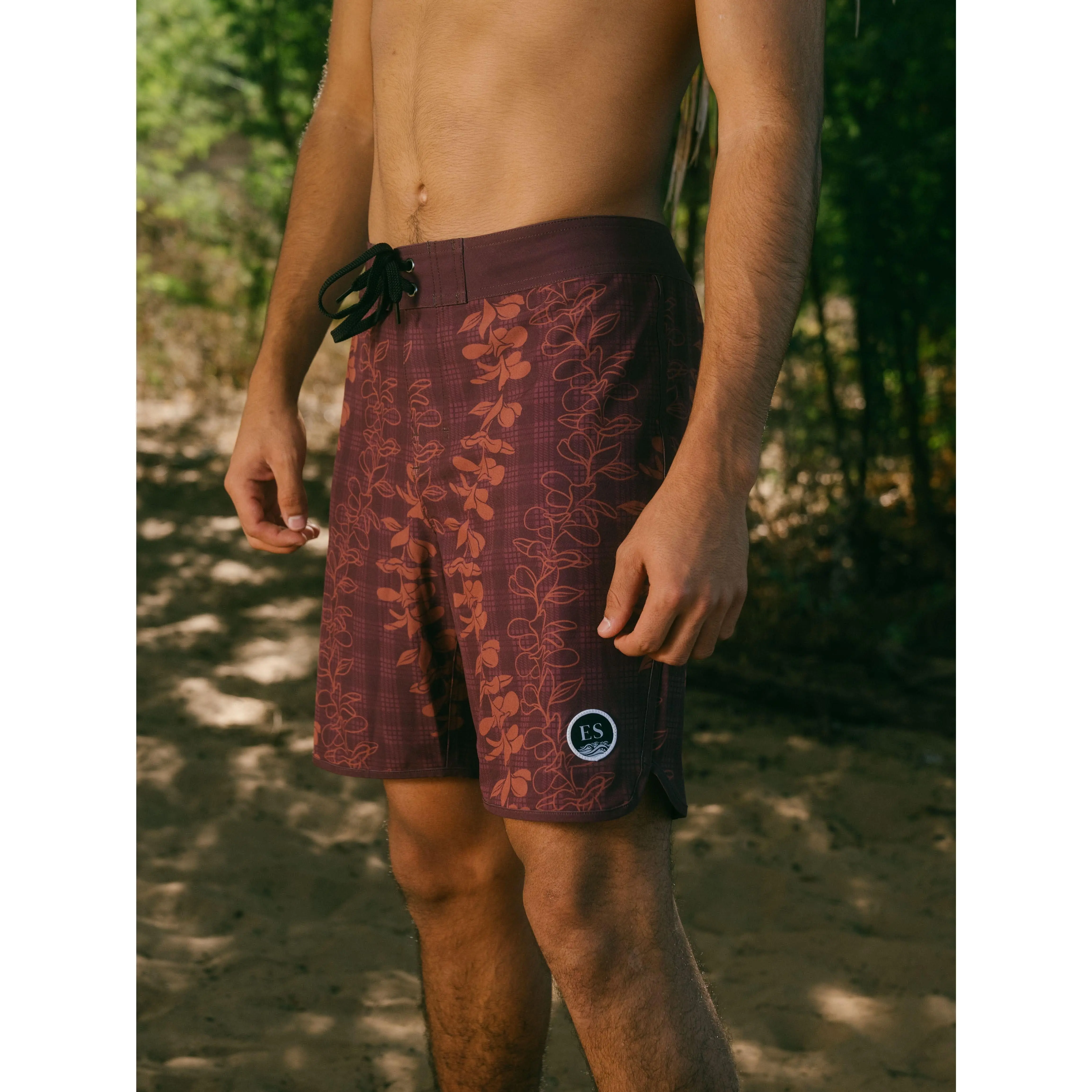 Pua palaka Kane Board Shorts