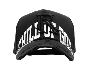 RUDE AWAKENINGS CHILD OF GOD BLACK MENS SNAPBACK HAT RDCHILDGOD BLK