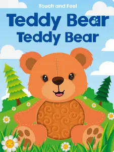 Teddy Cub Touch-and-Feel Board Book - Sensory, Interactive, Tactile Early Learning and Exploration Book for Infants