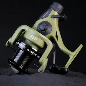 Bakawa Fishing Reel, Stainless Steel Series, 4.7:1 Gear Ratio, Carp Fishing Reel, Model 6000-12000, Durable Design for Anglers