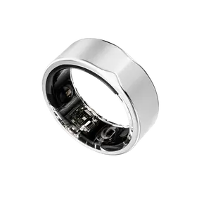Wireless Compact Silicone Aura Ring, Smart Wearable Fitness Tracker for Everyday Health and Activity Monitoring