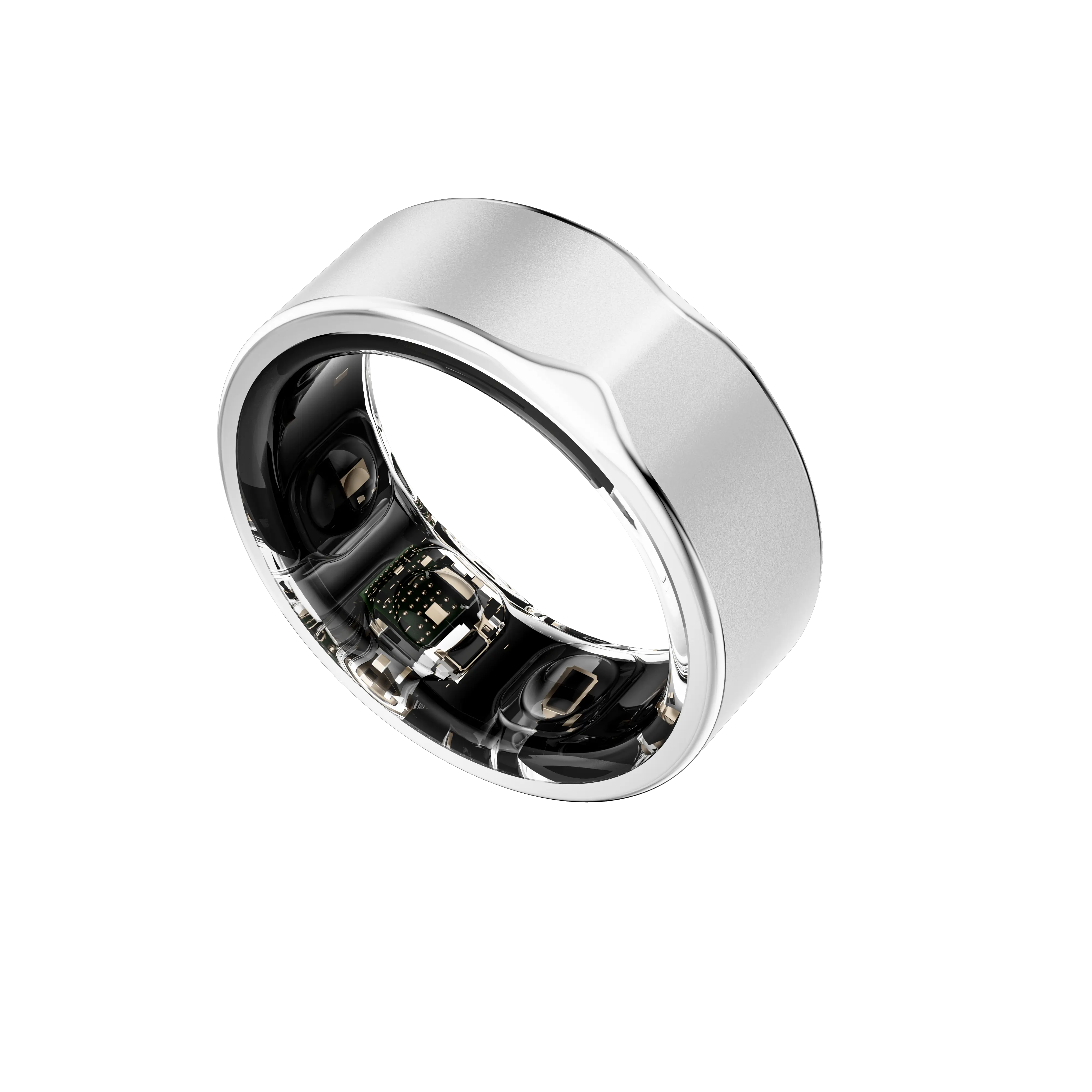 Unisex Adult Smart Ring - Wireless, Compact Silicone Aura Wearable Fitness Tracker for Everyday Health Monitoring