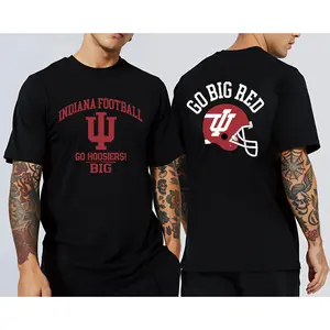 🏈 Double-Sided Indiana College Football Playoff Tee, 100% Cotton, Perfect Birthday Gift for CFP Hoosiers Fans!#ViralTees#TrendyTees#TikTokMadeMeBuyIt.#TikTokShop.