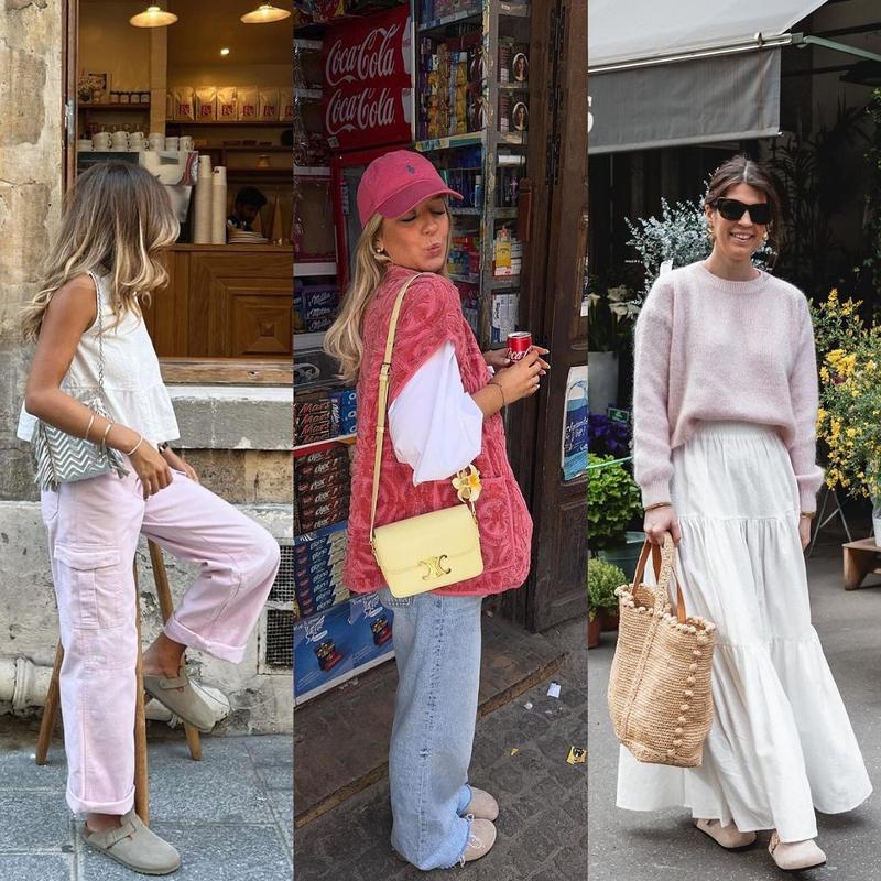 EVELLYHOOTD Women Men Genuine Suede Round Toe Cork Footbed Clogs Potato Shoes Slide Outdoor Gym Shoes with Arch Support Flat Buckle Clogs Retro Fashion Walking Shoes Slippers 【Wide Feet PLS SIZE UP 】 EVELLYHOOTD Women Men Genuine Suede Round Toe Cork Footbed Clogs Potato Shoes Slide Outdoor Gym Shoes with Arch Support Flat Buckle Clogs Retro Fashion Walking Shoes Slippers 【Wide Feet PLS SIZE UP 】