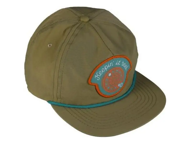 Sendero Provisions Co. Keepin it Reel Braided Rope Snapback Hat (Khaki)