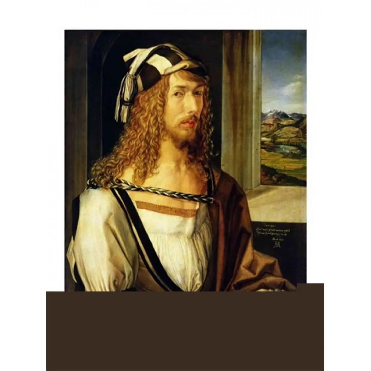 Posterazzi BALXIR545 Self Portrait with Gloves 1498 Poster Print by Albrecht Durer - 18 x 24 in.