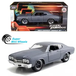 Jada 1:24 Fast & Furious Dom’s Chevrolet Chevelle SS – Primer Grey #97835
