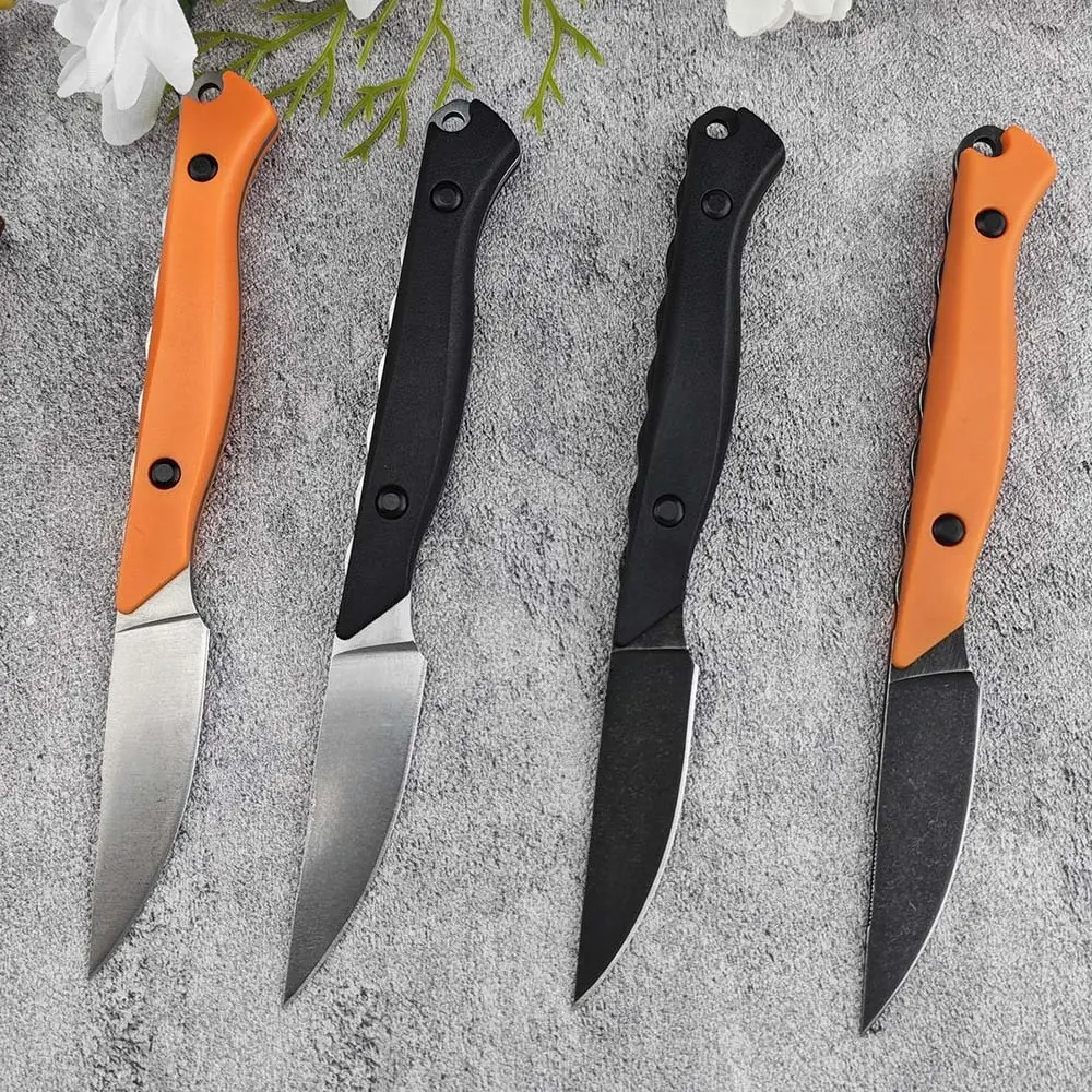 Portable Fixed Blade Knives Steak knife Outdoor Camping Fishing EDC Tools Great Gift Meat Cutlery Animal Clean Tool