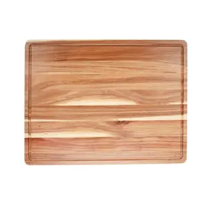 [FLASH SALE] Garvee 24 x 18 Inch Large Acacia Wood Cutting Board, Reversible Wooden Butcher Block Cutting Board with Juice Groove, Carving Board for Meat, Turkey, Charcuterie