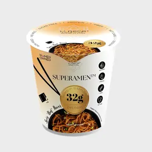 Roasted "Beef" Ramen, 100% Plant Based, Keto Friendly, Low Carb, High Protein, Packaged Noodle Meal Kit, Ready to Eat, 1