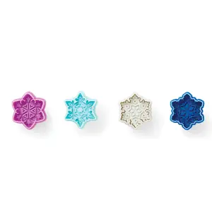 Snowflake Pie Crust Cutter Set of 4