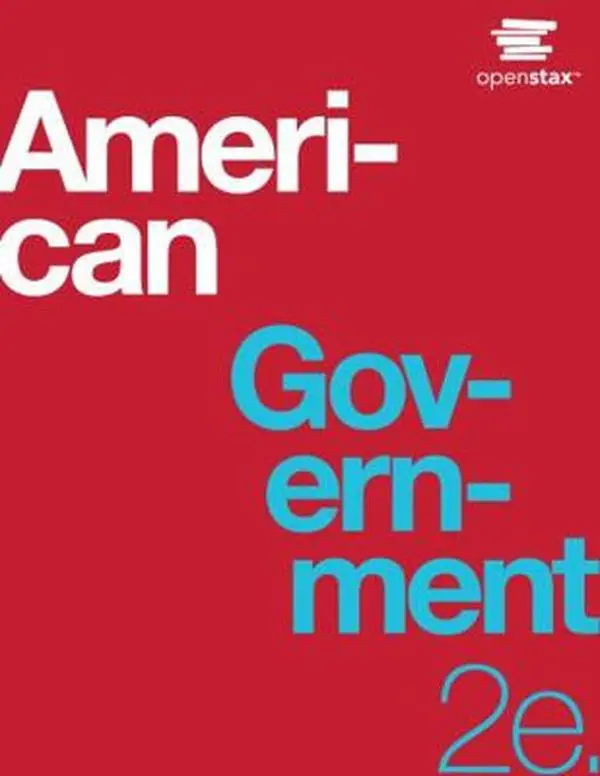 USED Book - American Government 2e by OpenStax (hardcover version, full color) by OpenStax (Hardcover) - english