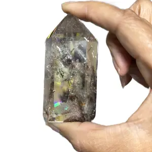 Chlorite Garden Quartz — Healer’s Dream Point 0.36 lbs Healing Meditation