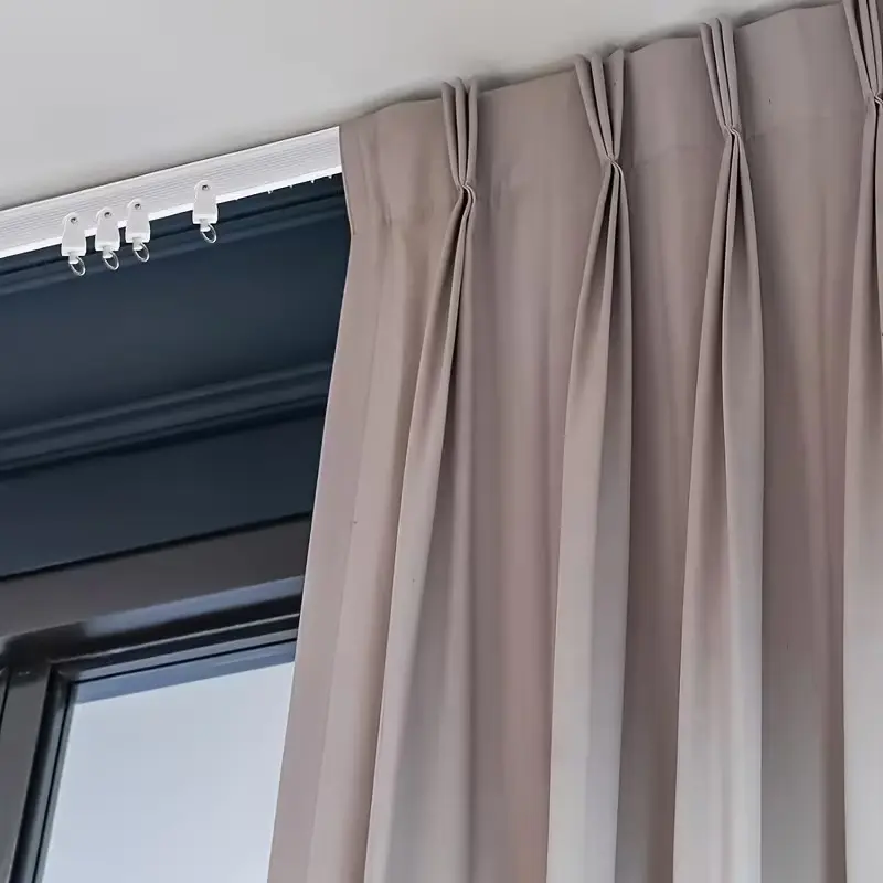 Flexible Curtain Rail Accessories, 5 Meter Curtain Track Hook Set, Curtain Hooks for Drapes, Easy Installation, Durable Design, Perfect for Home Decor