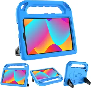 Tab 8 LE (9137w) / Tab 8 WiFi (9132x) 2023 Case for ,  Friendly, Boys and Girls EVA Handle Stand Shockproof Tablet Cover for  Tab 8 LE/WiFi-Blue