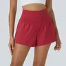 【Creator’s Pick】Halara SoftlyZero Airy Super High Waisted 2-in-1 InstantCool Yoga Shorts with Pockets 3"/5"/7“