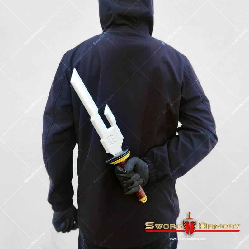 Munetoshi 18" Foam Dagger Inverted Spear Anime q Cosplay Toji Game Heaven Replica Costume Ken Prop