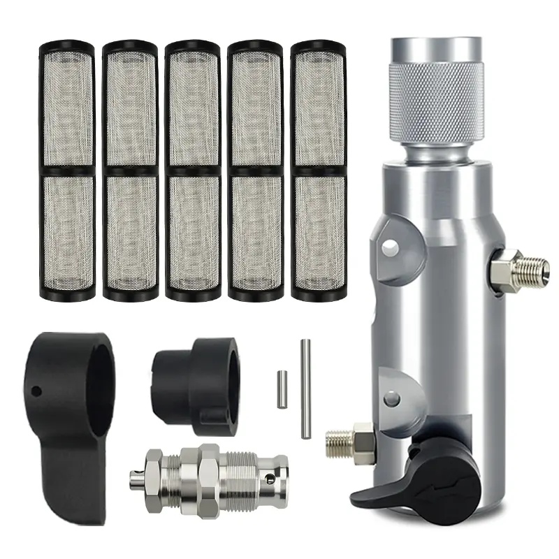 ZHUITU Airless Paint Sprayer Repair Parts Kit, Paint Sprayer Accessories for Graco 390, 395, 490, 495, 595 Models, Includes Filter Assembly, Regulator Valve, Pump Filters Replacement Maintenance Set