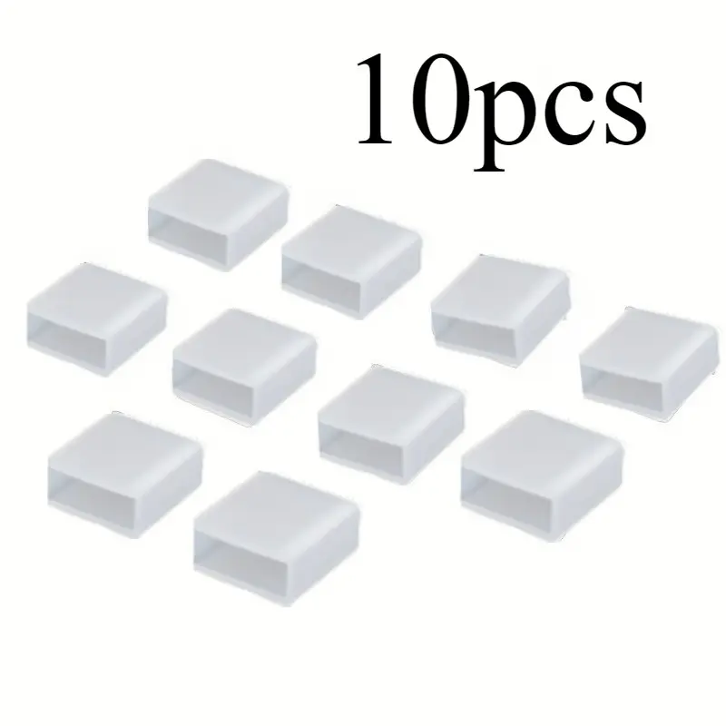 10pcs  USB Plug Protectors, USB Protection Caps, USB Port Covers, Type a Male Plug Protective Sleeves, Essential Accessories for Devices
