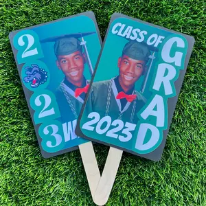 Graduation Hand Fans - Custom Design