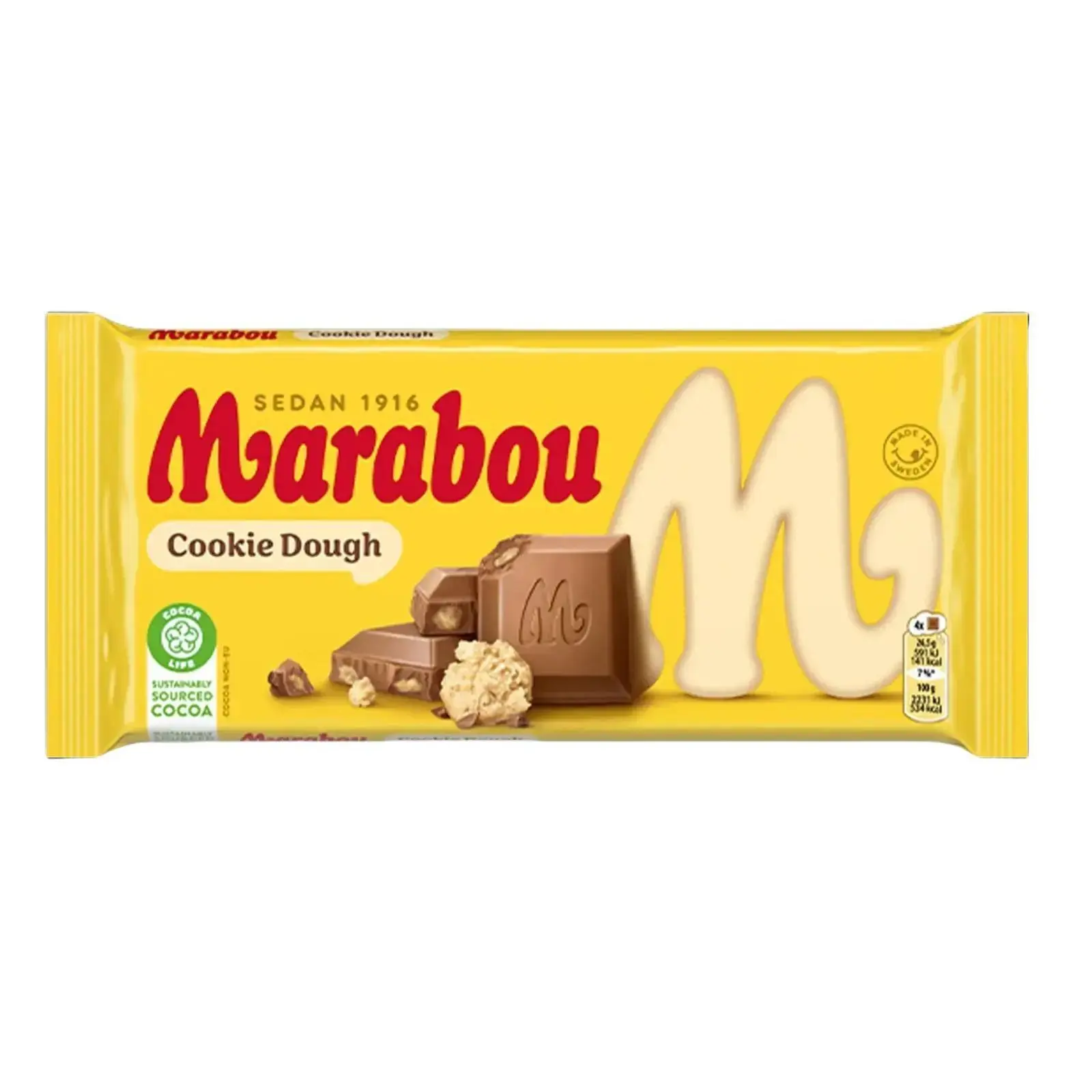 Marabou Cookie Dough Chocolate - 185g