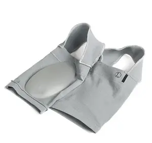 1 Pair of Arch Support Sleeves - Metatarsal Compression Braces - Grey