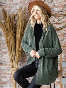 Drew Button Down Shacket