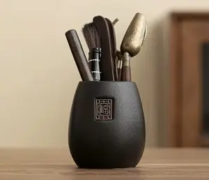 Tea Utensil Holder, Matcha Ceremony Tea Set, Chinese Gongfu Tea Tools, Tea Spoon, Tea Tweezer, Matcha Ceremony Kit, Tea Six Gentlemen