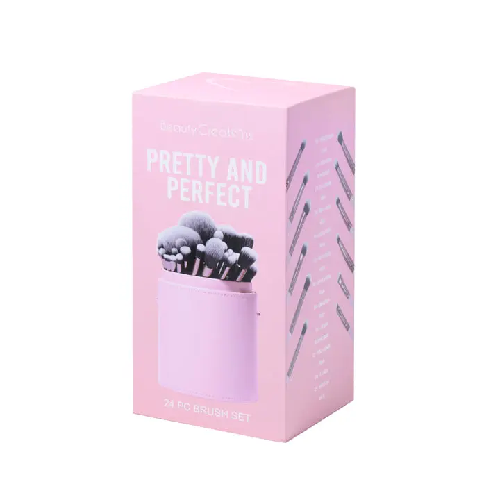 BEAUTY CREATIONS - 24 PCS BRUSH SET- (1PC SET) BEAUTY CREATIONS - 24 PCS BRUSH SET- (1PC SET)