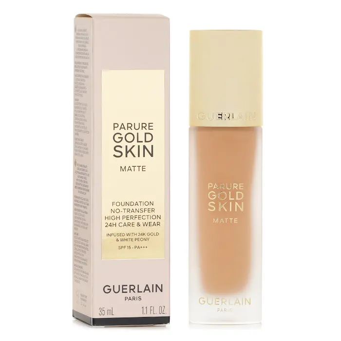 Guerlain Parure Gold Skin Matte Cosmetic Foundation - Makeup, Shade #3W