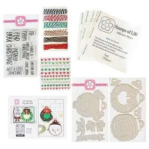 Crafts & Sewing Stamps of Life Christmas Tags