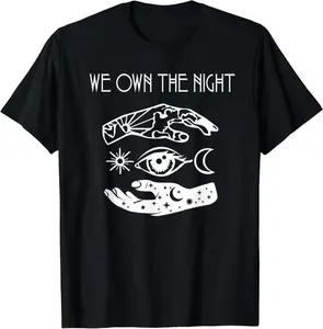 100%cotton Dance Gavin Dance We Own The Night Graphic Design T-Shirt Top Summer